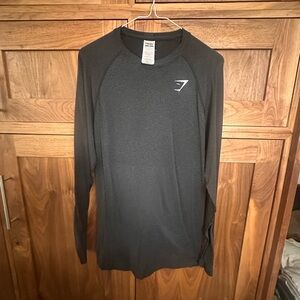 Gymshark Black Crew Neck Shirt